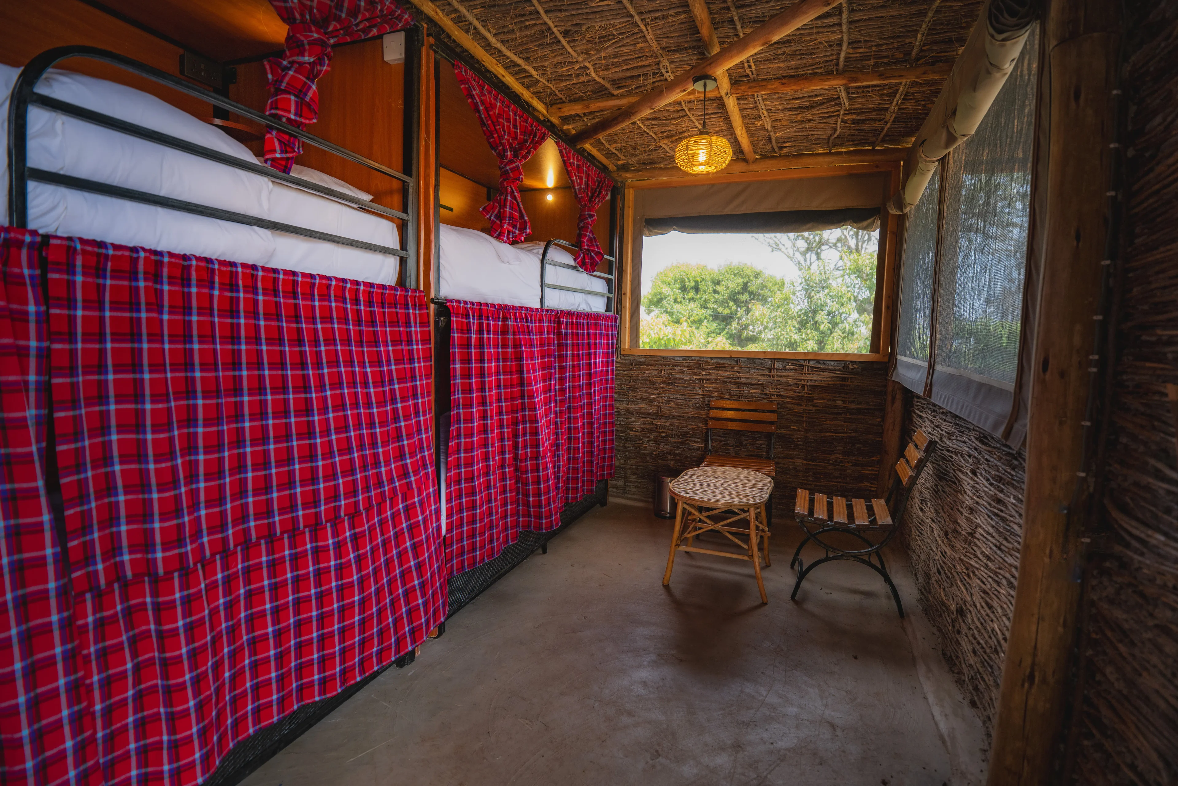Shared dorm interior at Mara Hilltop 2