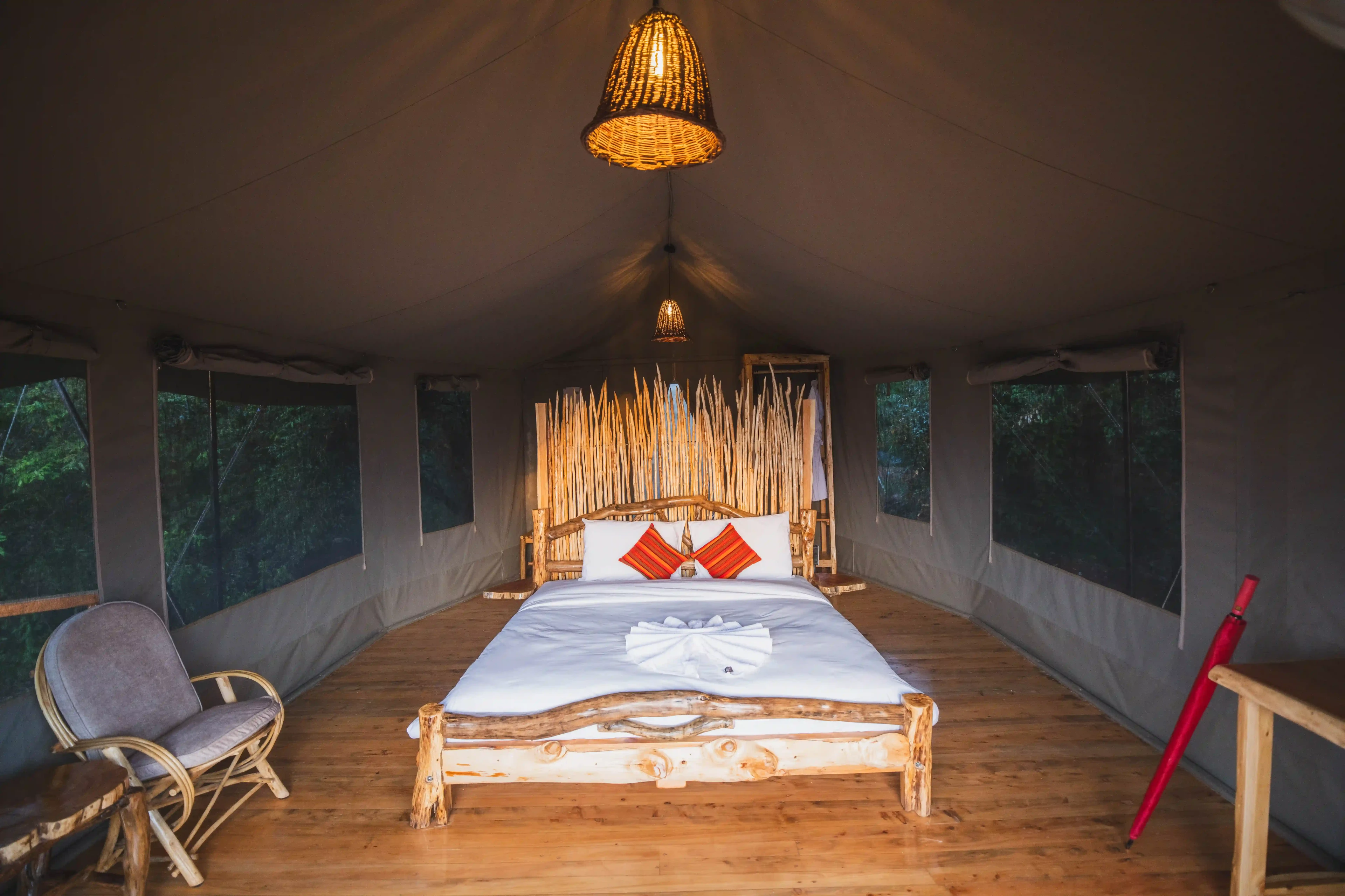 Luxury tent view 5