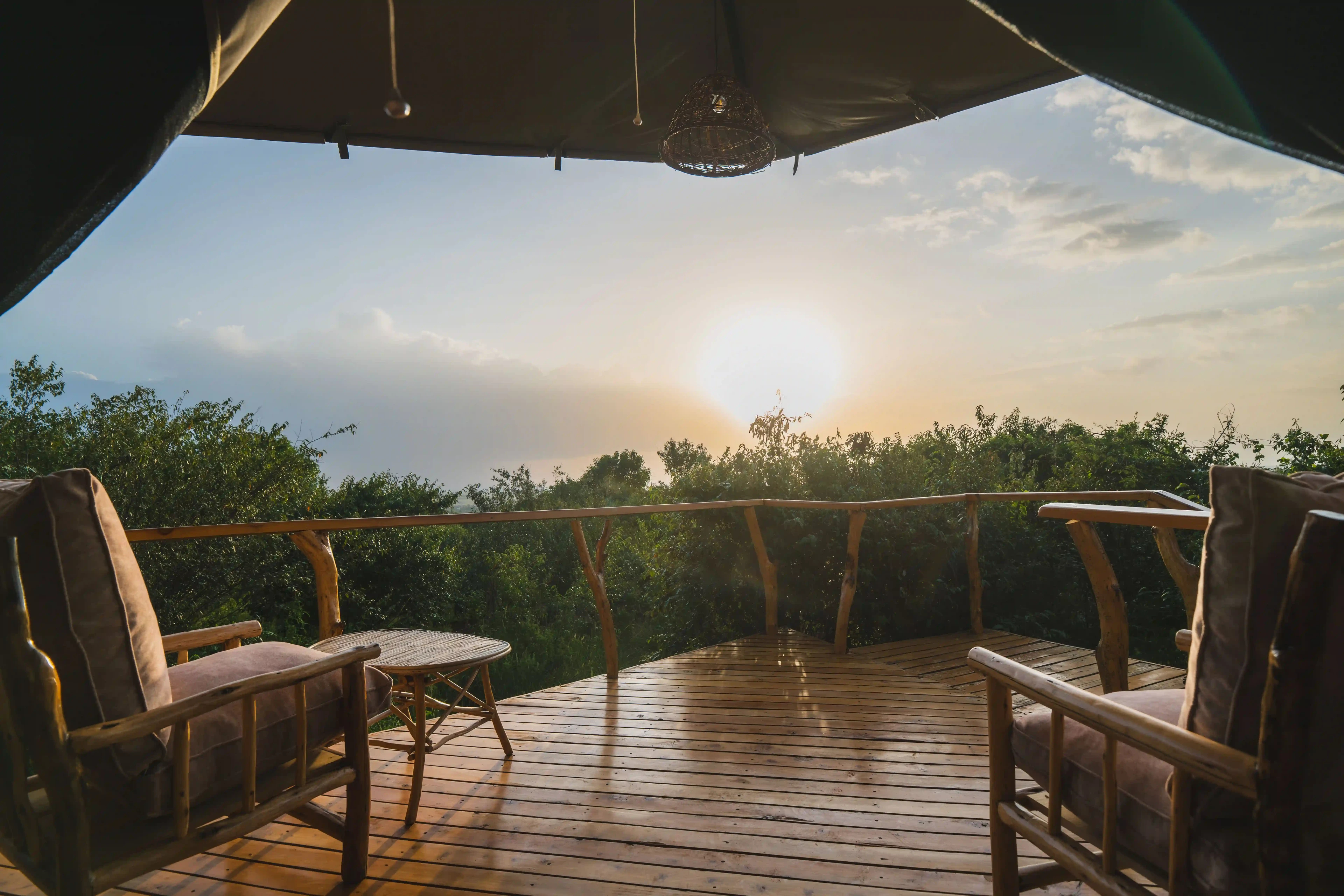 Luxury tent view 10