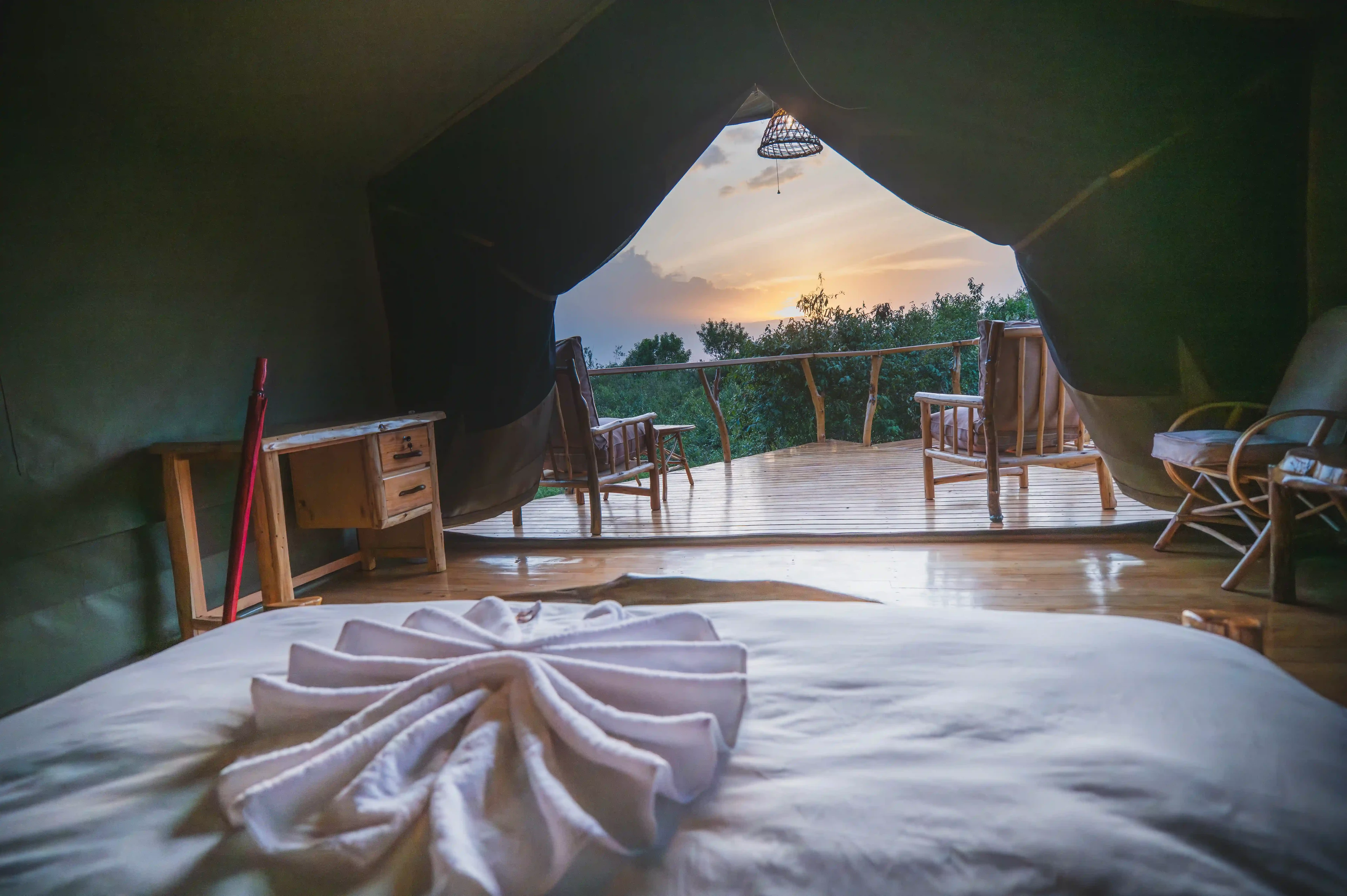 Luxury tent view 6