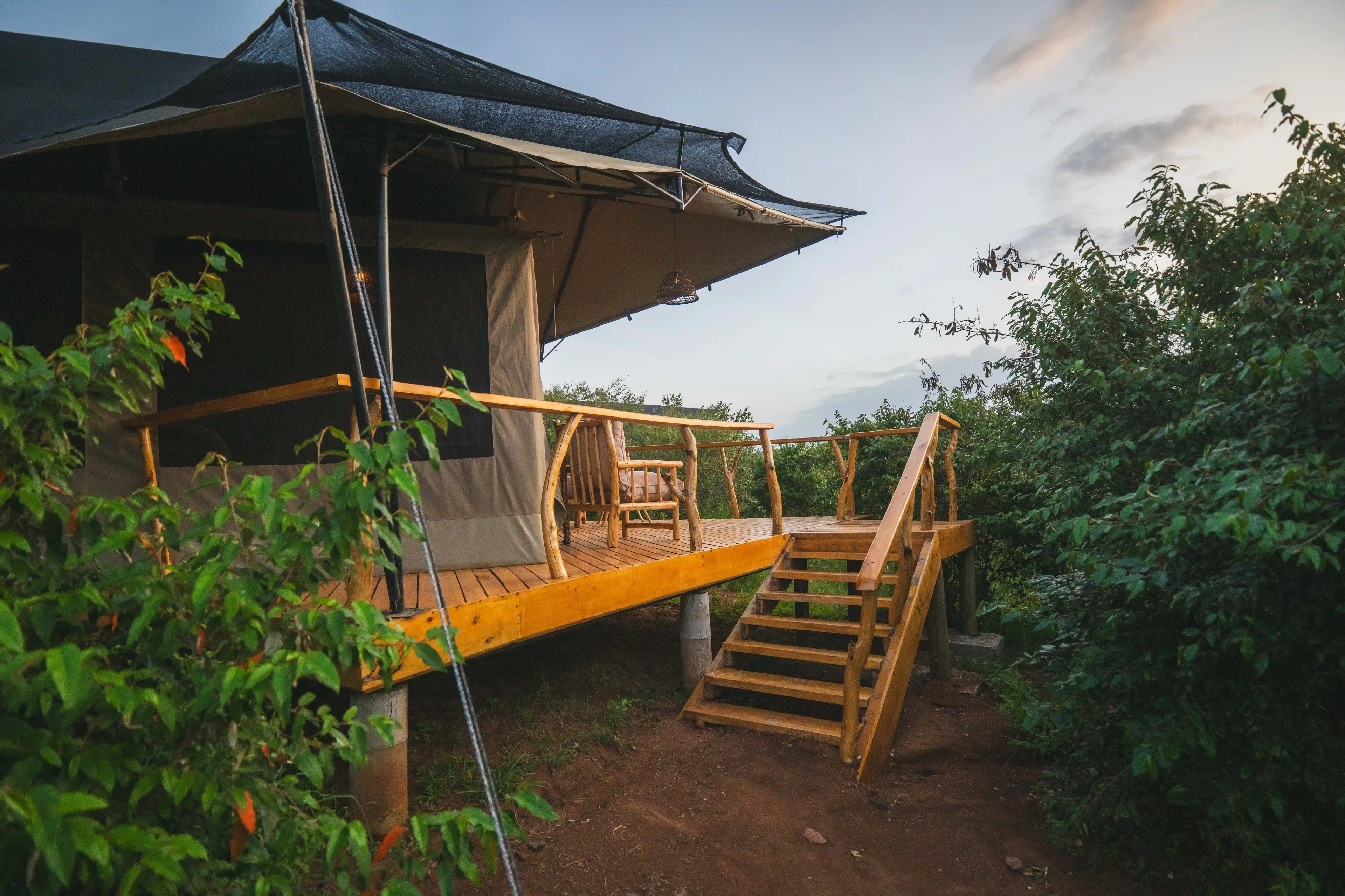 Luxury tent view 3