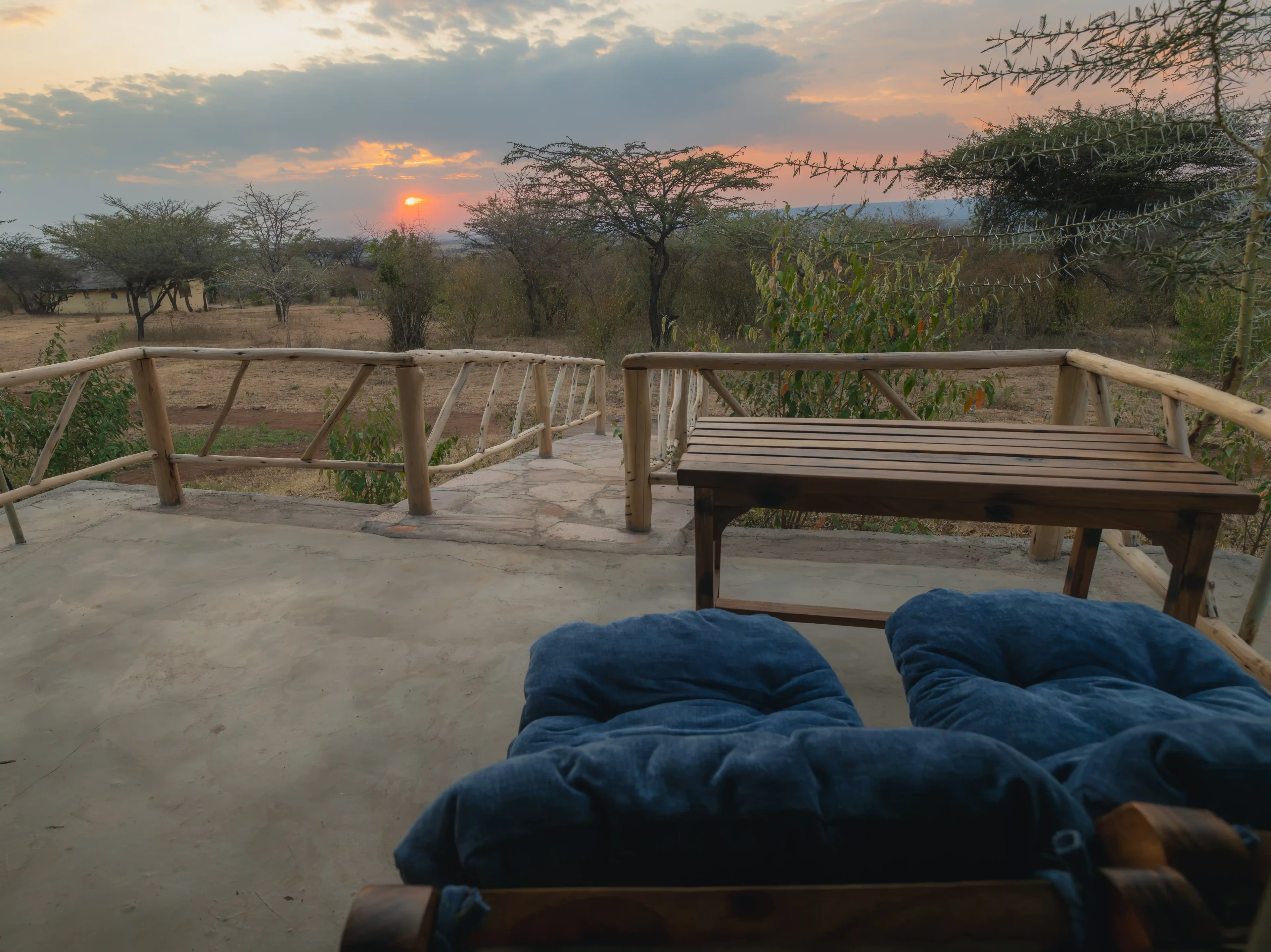 Private rooms and tents at Mara Hilltop 12