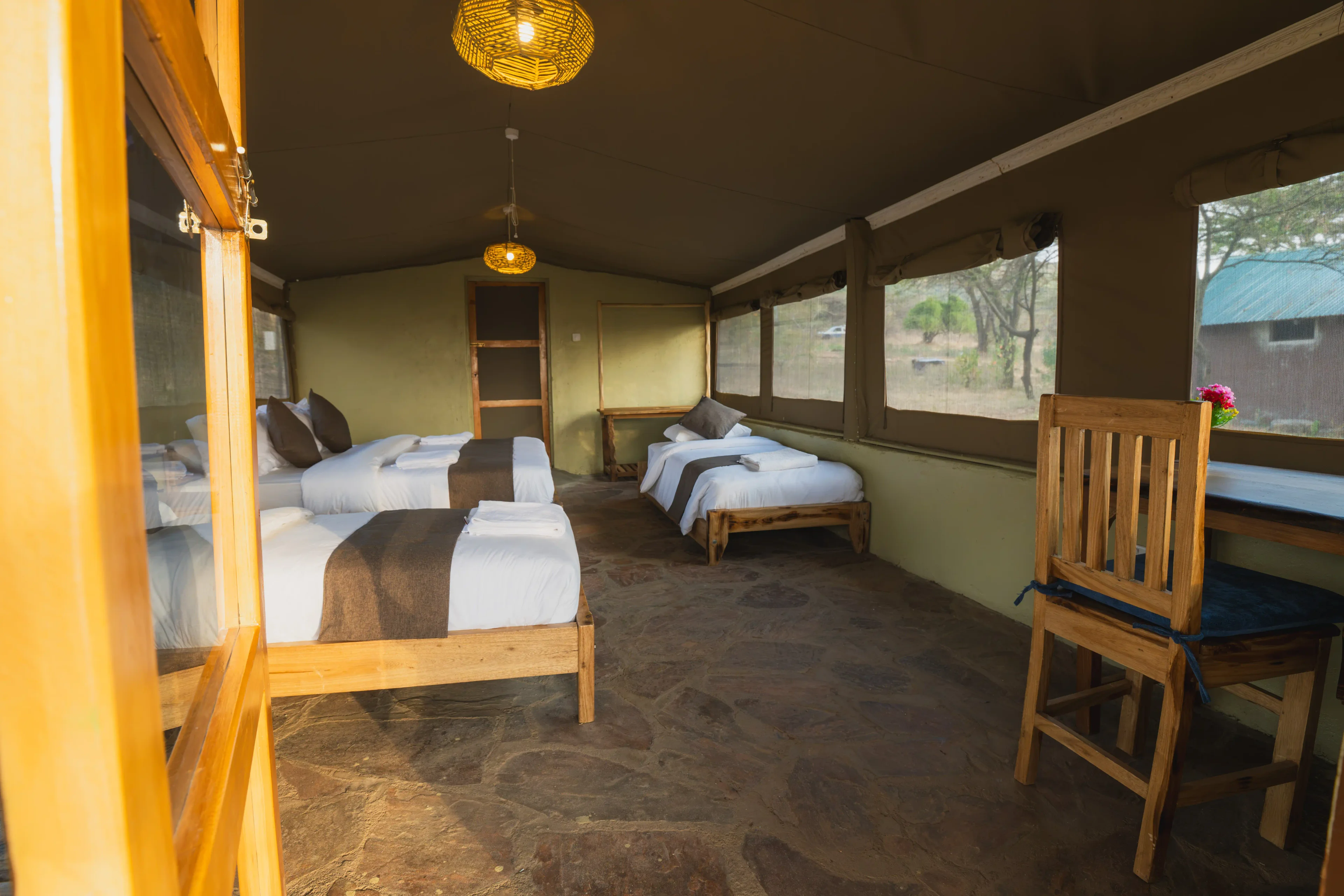 Private rooms and tents at Mara Hilltop 6
